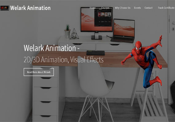Welark Animation is an institutional website. This institute make your future bright and clean in the animation world.