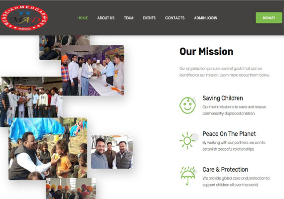 MAD Club Ahmedgarh is social welfare club. This website provide your their all services and also you can see their already given services to neddy.